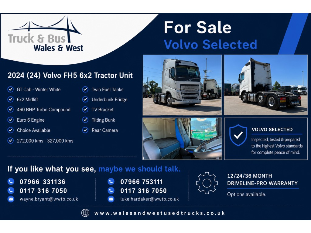 Volvo FH5 6x2 460 Tractor
