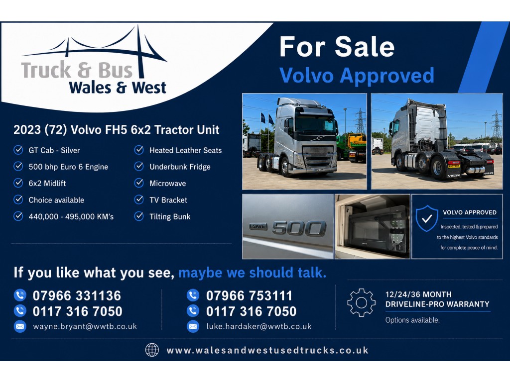 Volvo FH5 6x2 500 Tractor