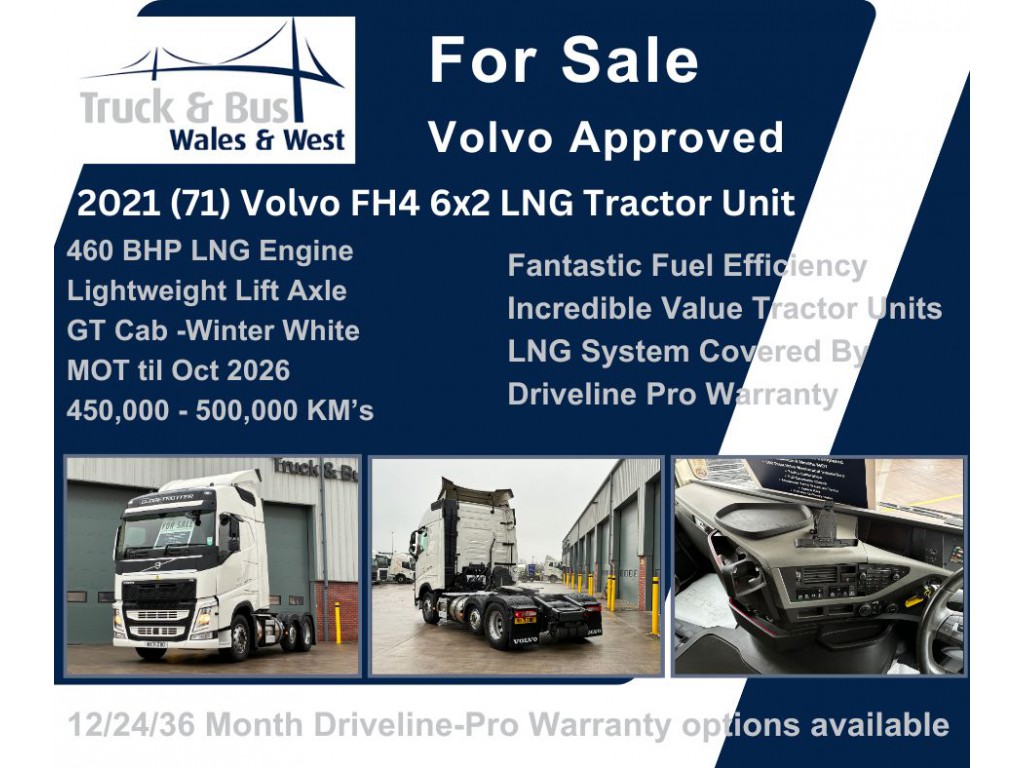 Volvo FH4 6x2 460 Tractor